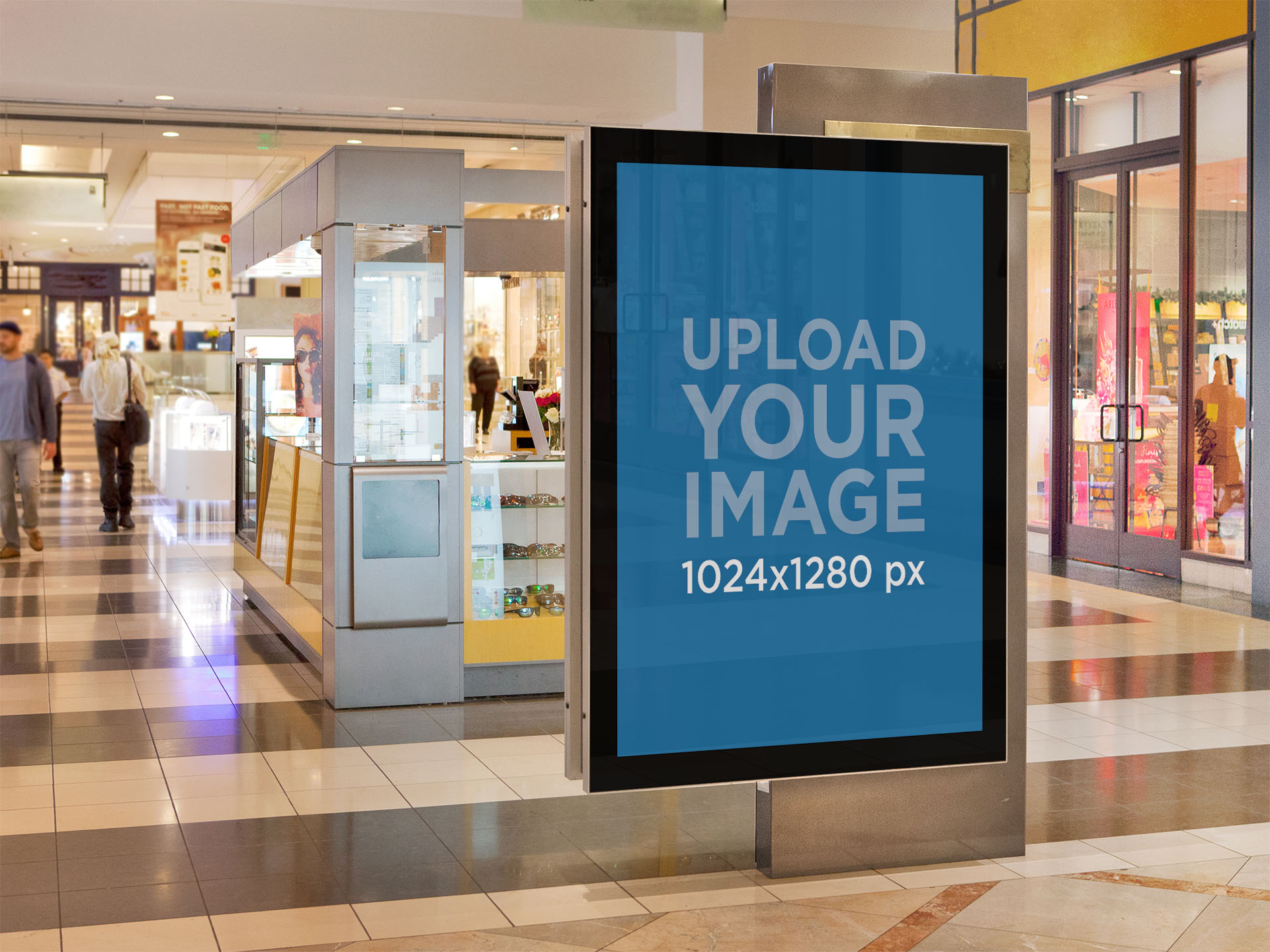 squared-ad-on-a-mall